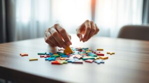 cognitive evaluation through visuals