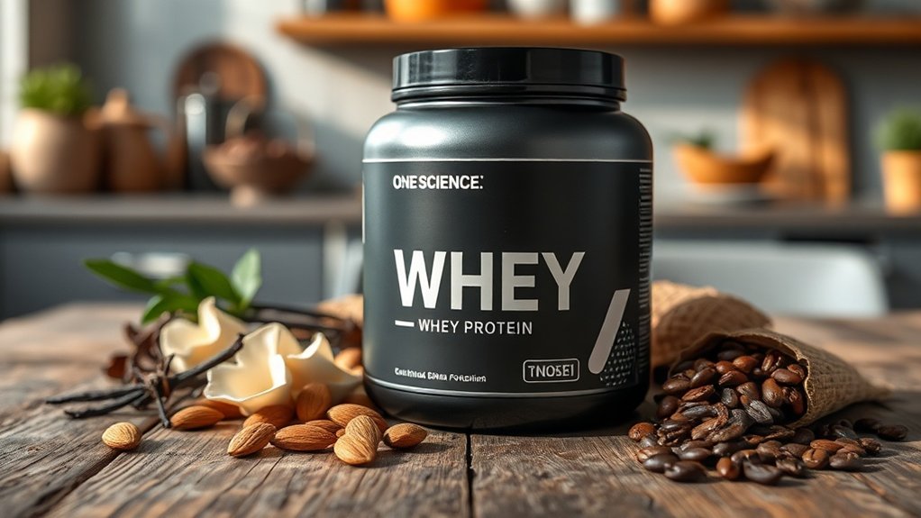 high quality muscle building protein