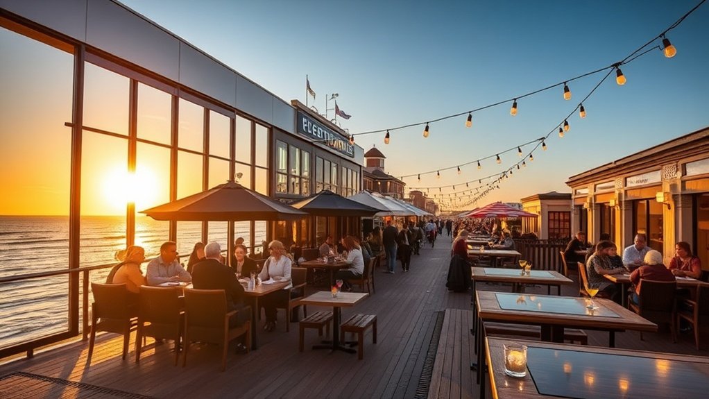 seafront dining experiences await